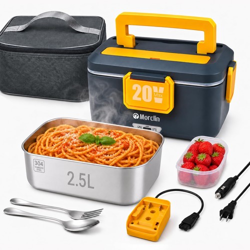 Electric heated lunch box - lunch, for